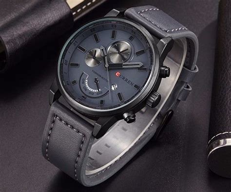 luxury leather watches